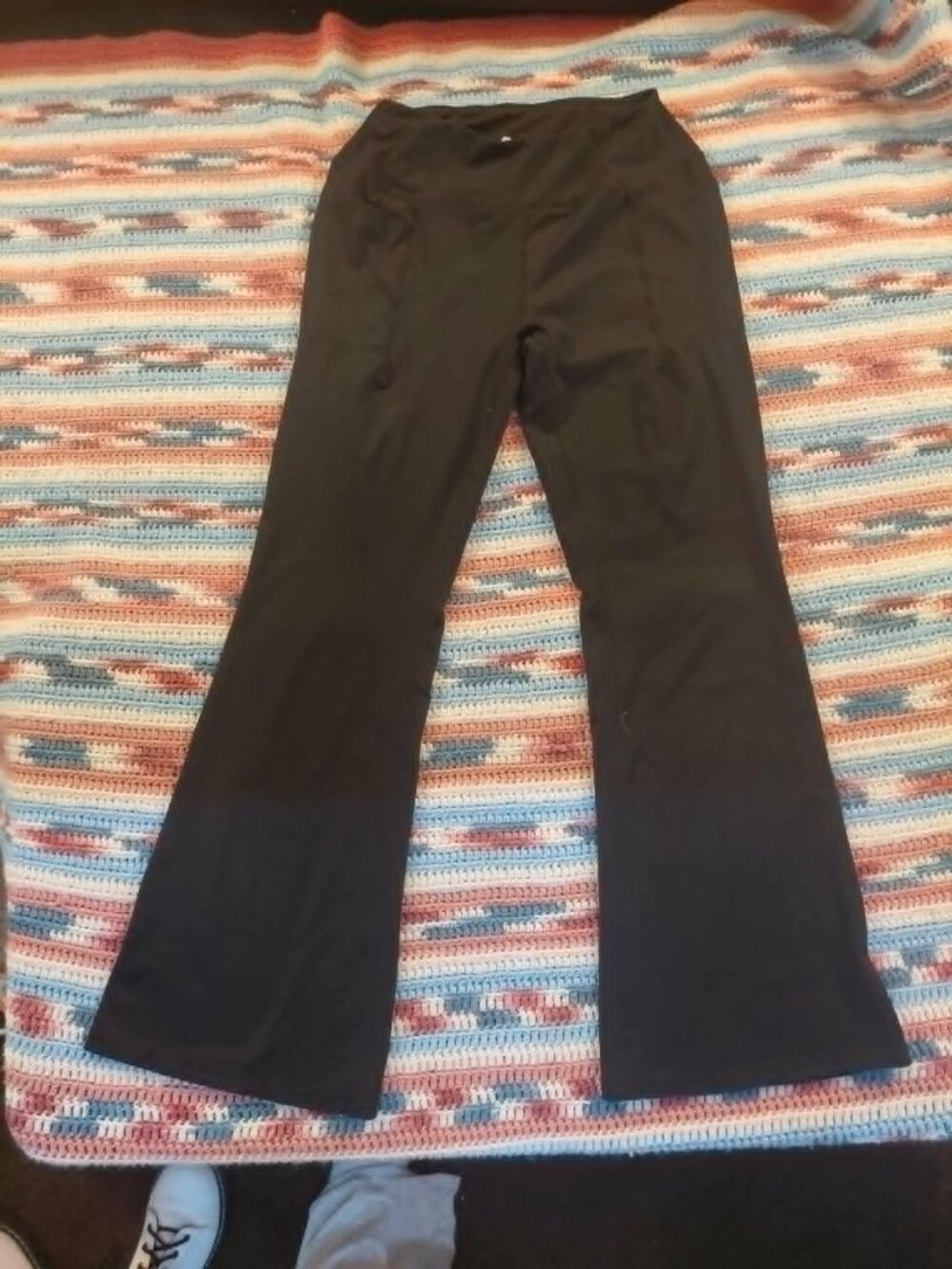 Stretchtherules Black Flare Leggings 🖤 | Comfy & Trendy